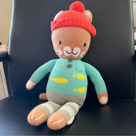 Cuddle + Kind Other - Cuddle + Kind Regular Maximus the Cat 20" Large Handmade Peru